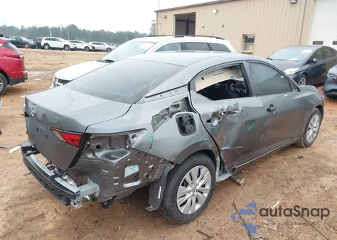 2025 Nissan Sentra S из США, поврежденный, VIN 3N1AB8BV1SY254107